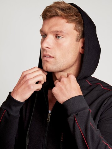 CALIDA Sweatjacke 'Remix Basic Lounge'‌‌‌‌‌‌‌‌ in Schwarz