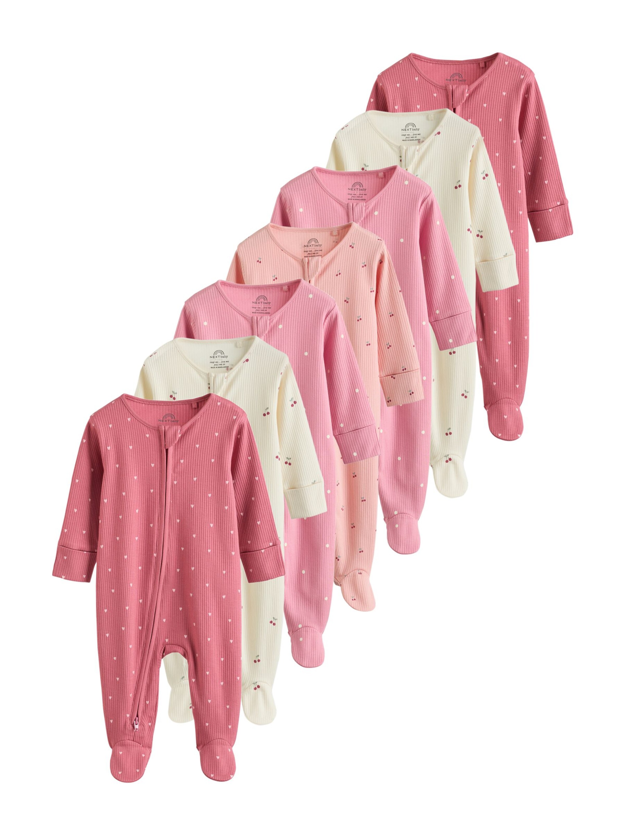 Next Schlafanzug in Pink: Vorderseite