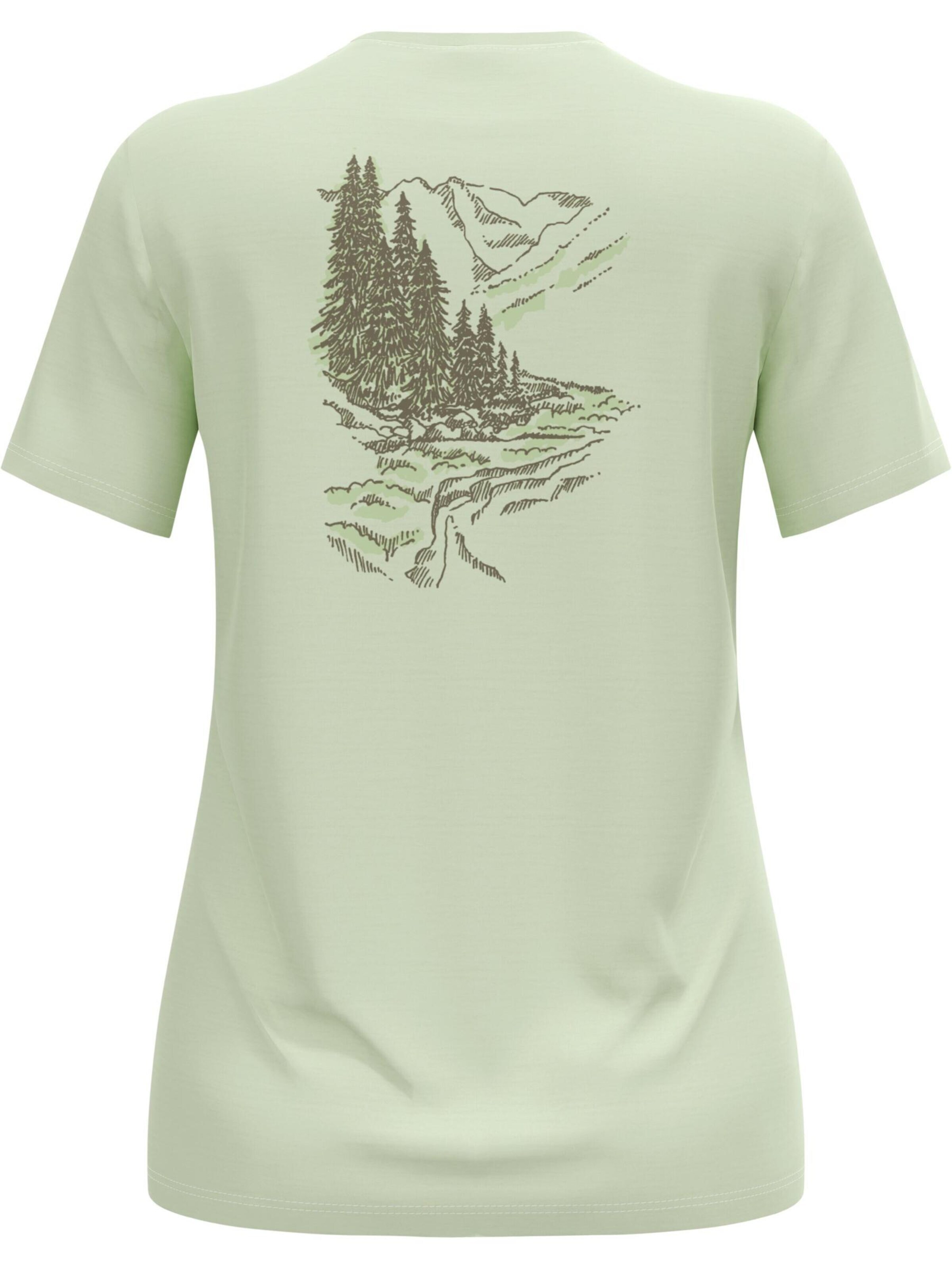 ODLO Functioneel shirt in Groen