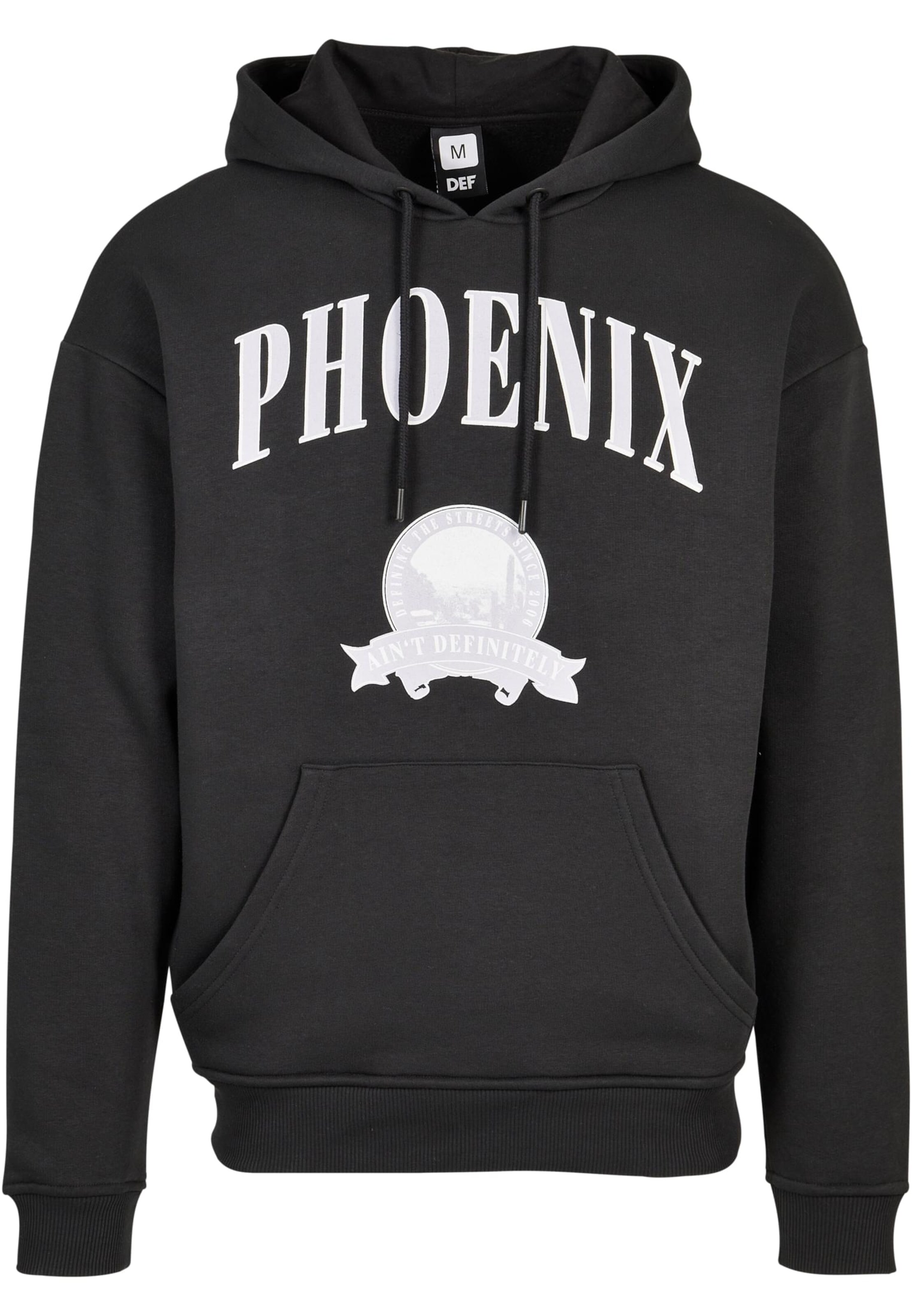 DEF Mikina – černá: přední strana