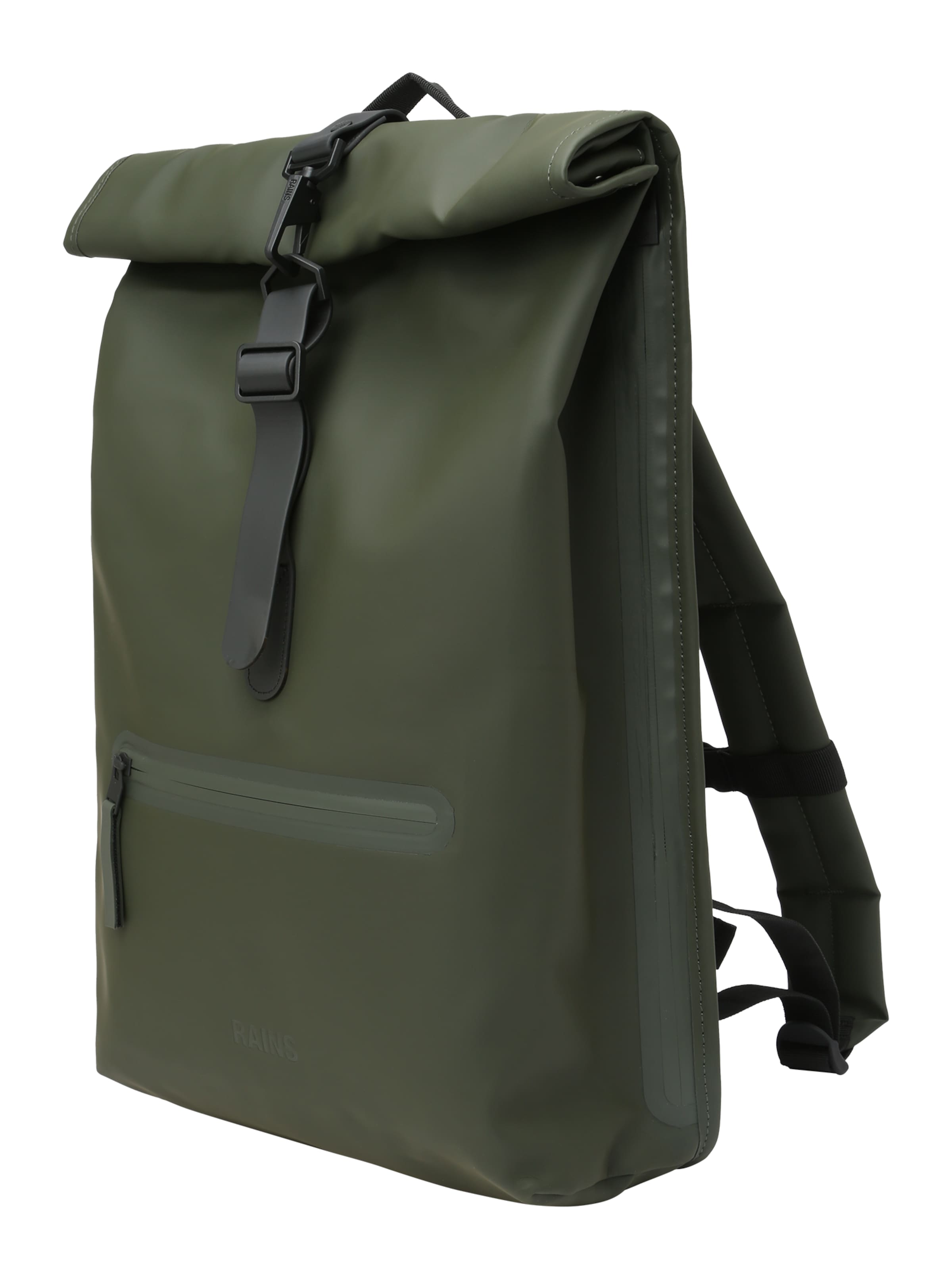 RAINS Backpack in Green: front
