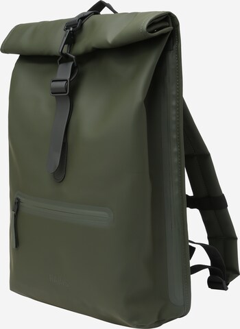 RAINS - Mochila en verde: frente