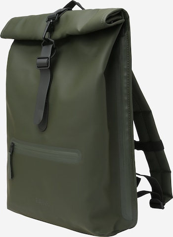 RAINS Backpack in Green: front