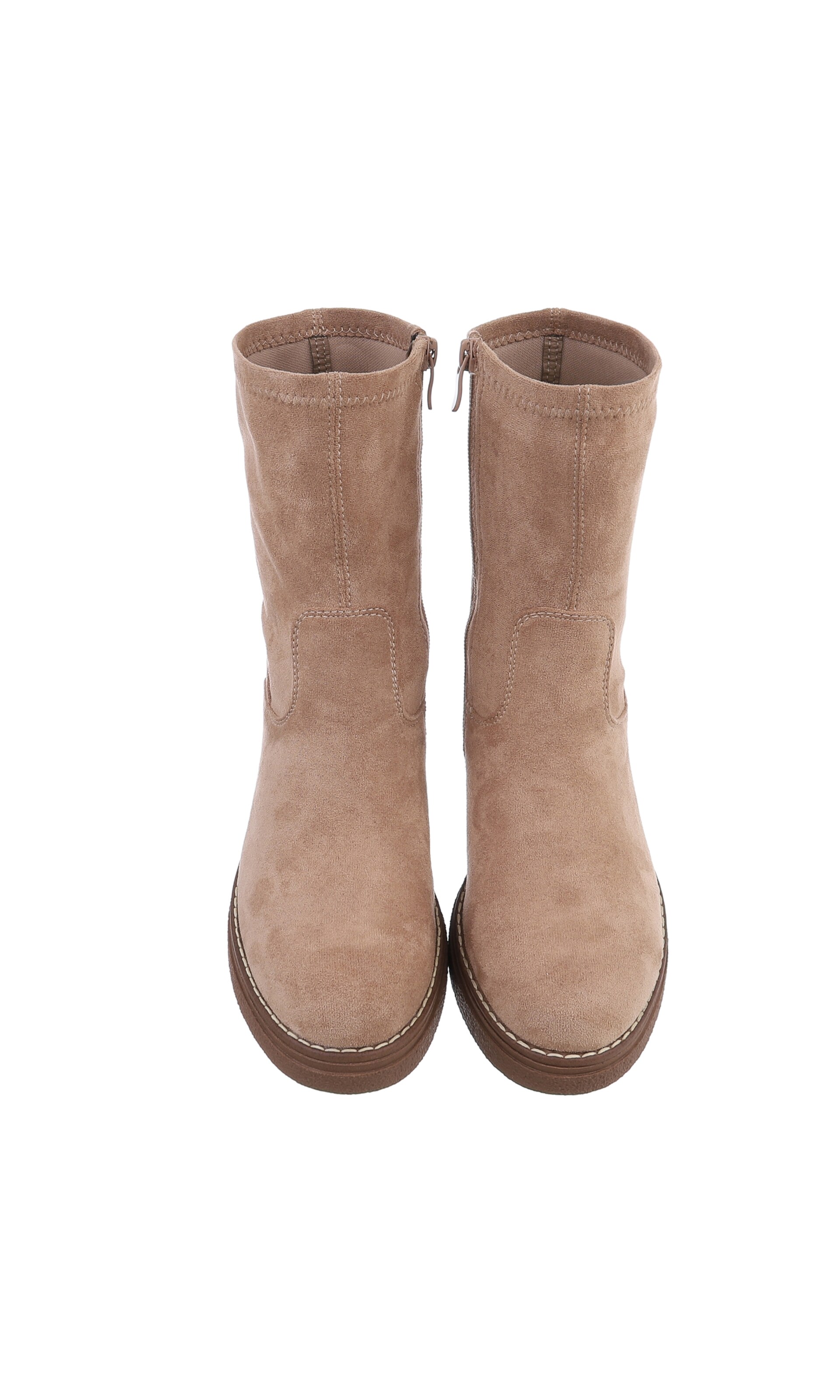 Ital-Design Stiefelette in Braun