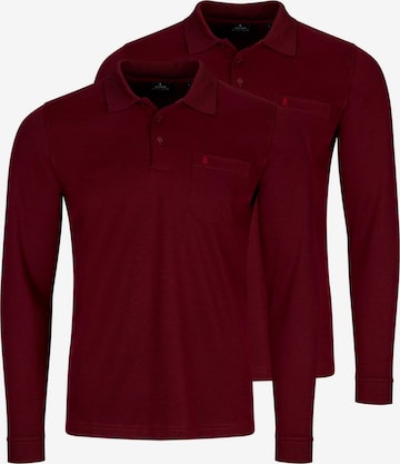 Ragman Shirt 'Basic' in Red: front