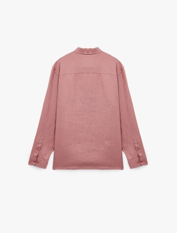 Koton Regular fit Button Up Shirt in Pink