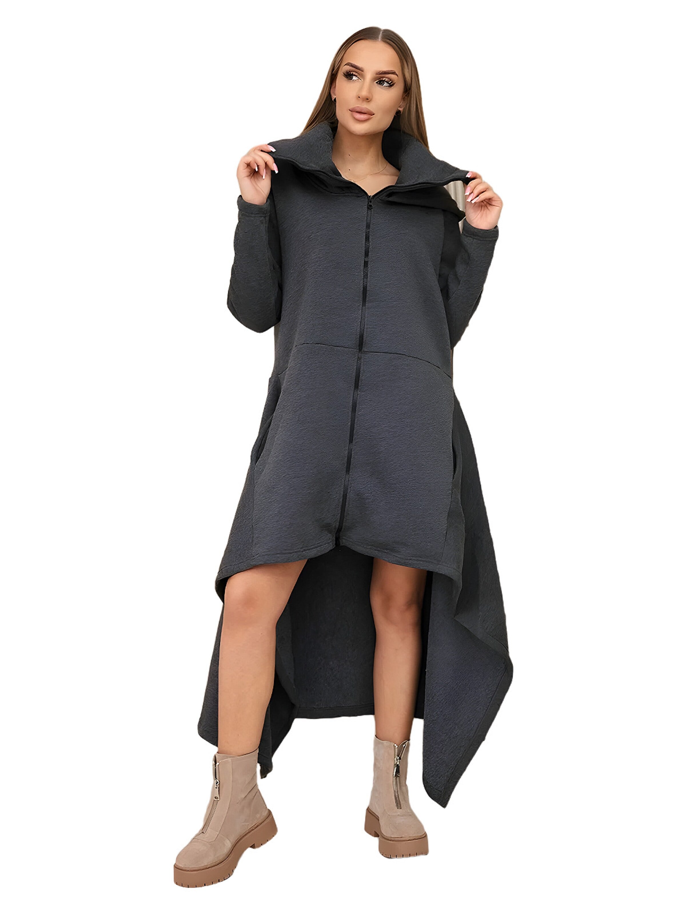 Lumera Kleid‌‌‌‌‌‌‌‌ in Grau: Vorderseite