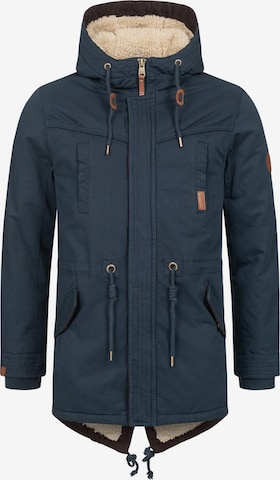 Alessandro Salvarini Parka in Blau: Vorderseite