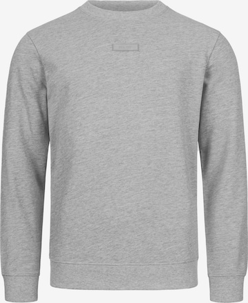 INDICODE JEANS Sweatshirt ' Baxter ' in Grey: front