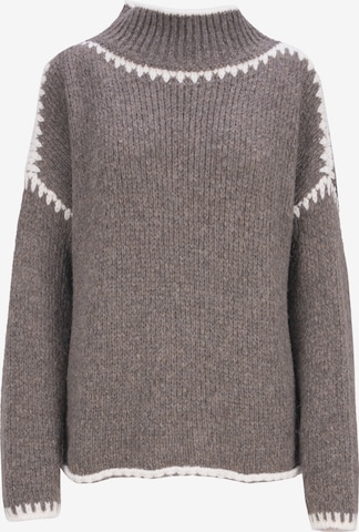 Pull-over 'JOLIE' Seasons of April en marron : devant