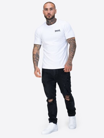 LONSDALE Shirt in White: front