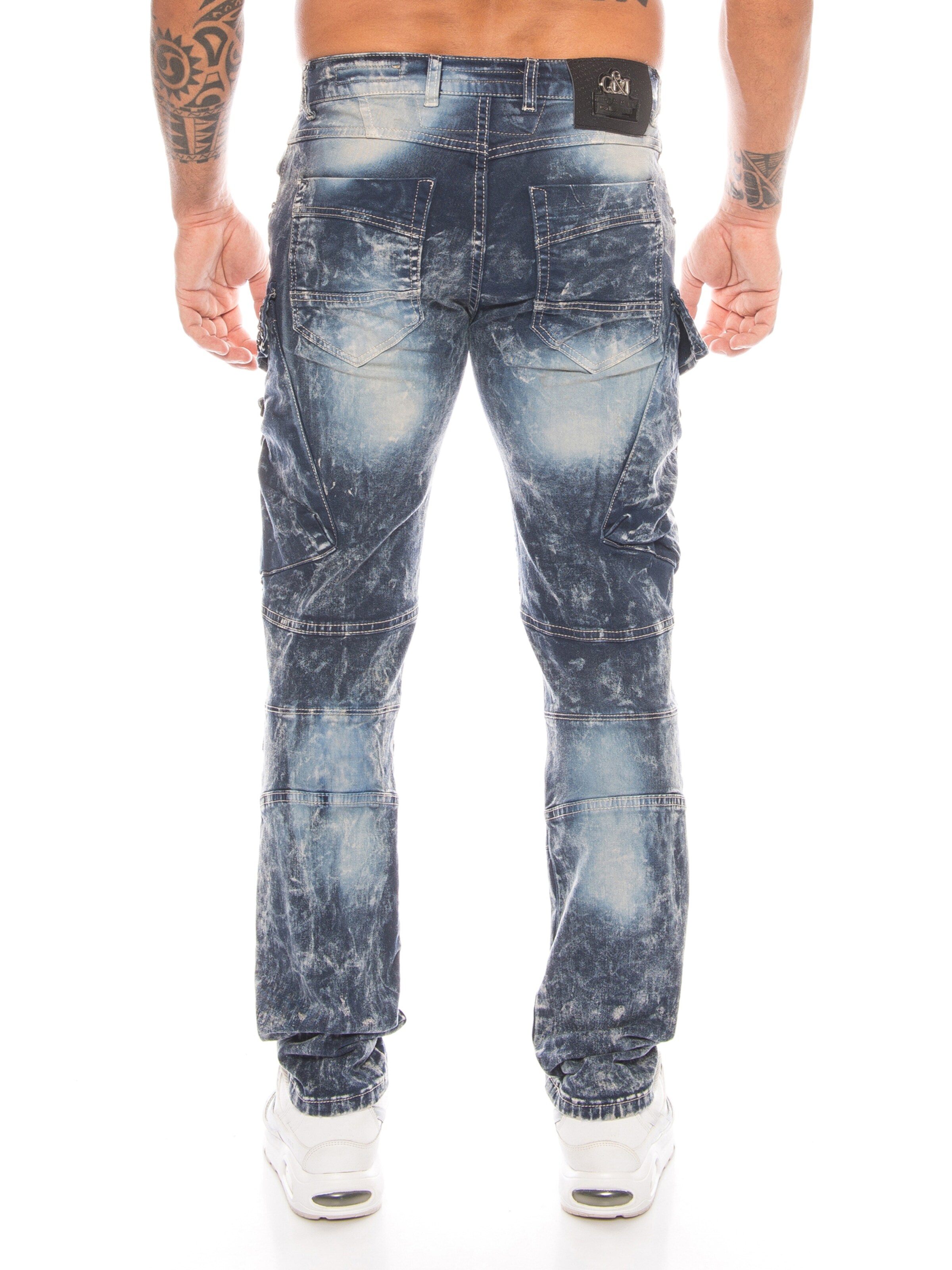 CIPO & BAXX Regular Jeans 'BJ494' in Blau