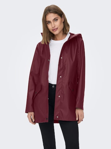 Cappotto di mezza stagione 'ONLElisa' di ONLY in rosso: frontale