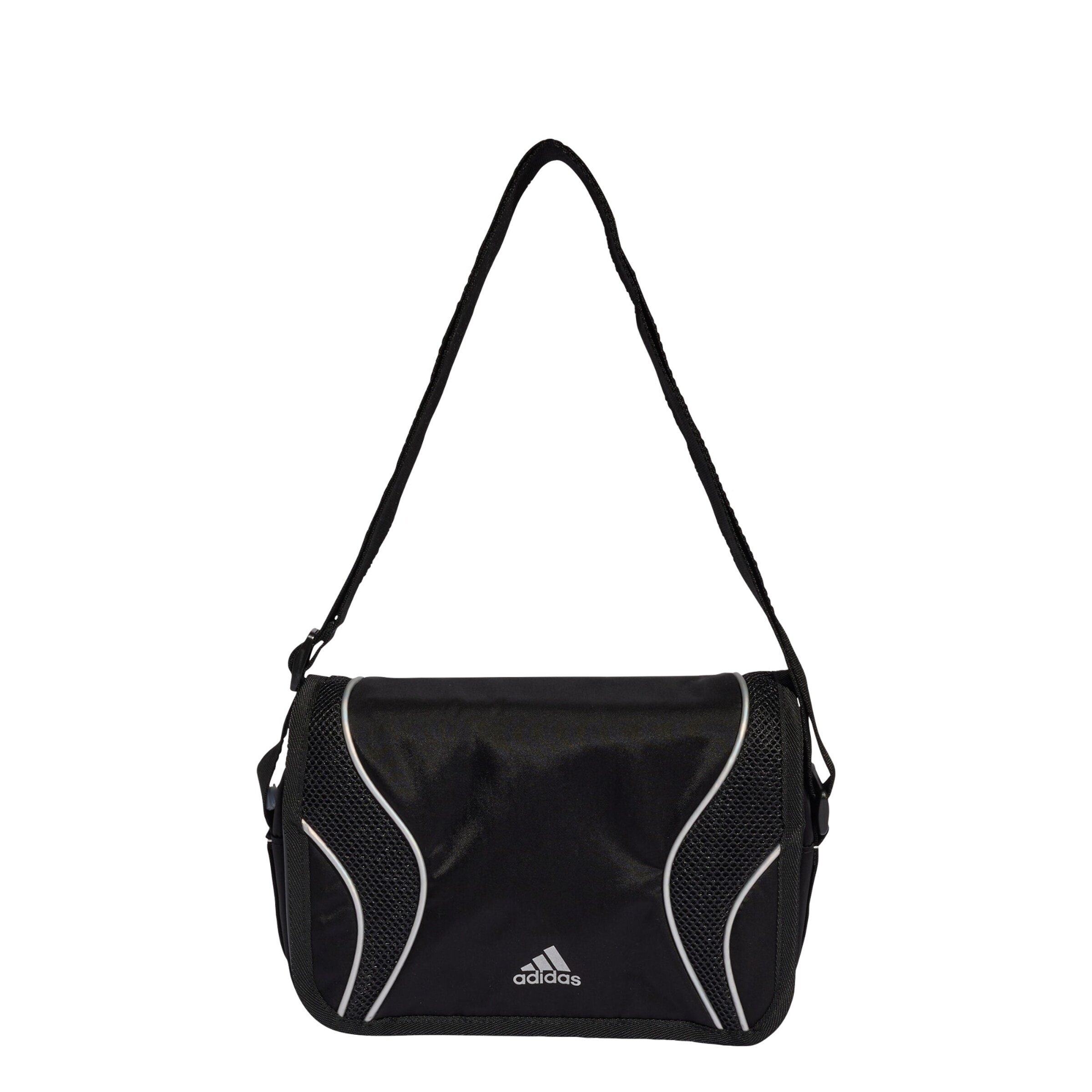 ADIDAS ORIGINALS - Messenger en negro: frente