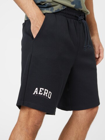 AÉROPOSTALE - regular Pantalón 'JUN' en negro