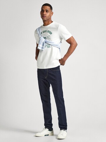 Pepe Jeans Tapered Jeans in Blau