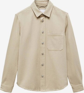 MANGO MAN Button Up Shirt 'Jay' in Green: front