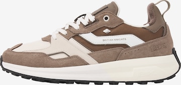 BRITISH KNIGHTS Sneaker low 'VELI' i brun: forside