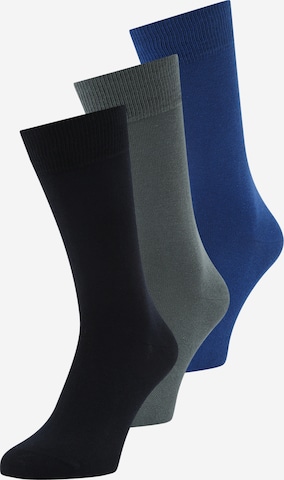 HUGO Red Socks in Blue: front
