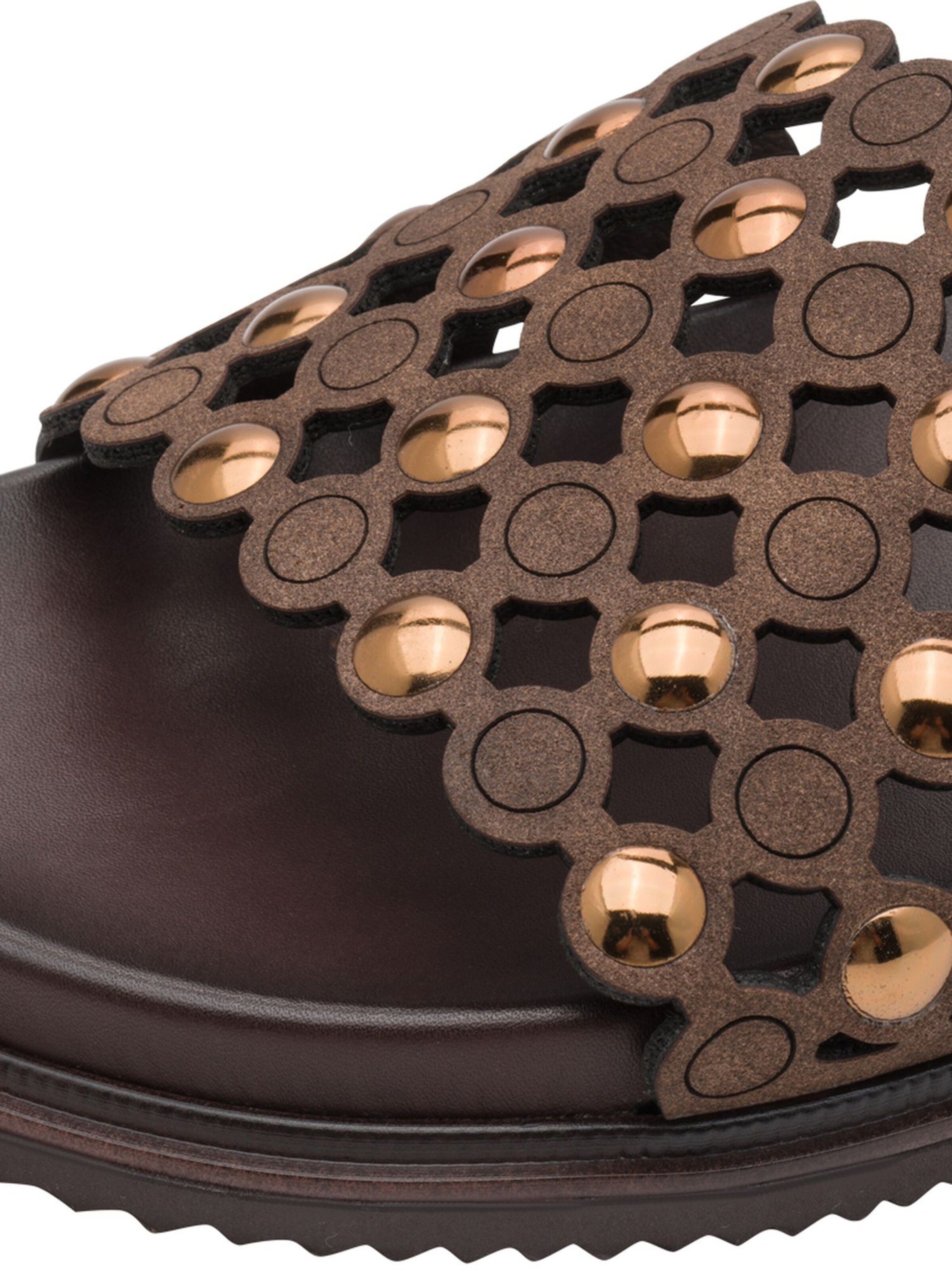 Mule Tamaris en marron