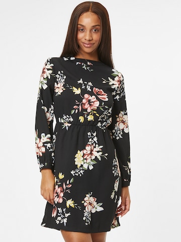 Robe-chemise 'Carolina' ABOUT YOU en noir : devant