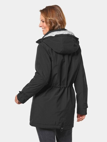 Goldner Übergangsjacke in Schwarz