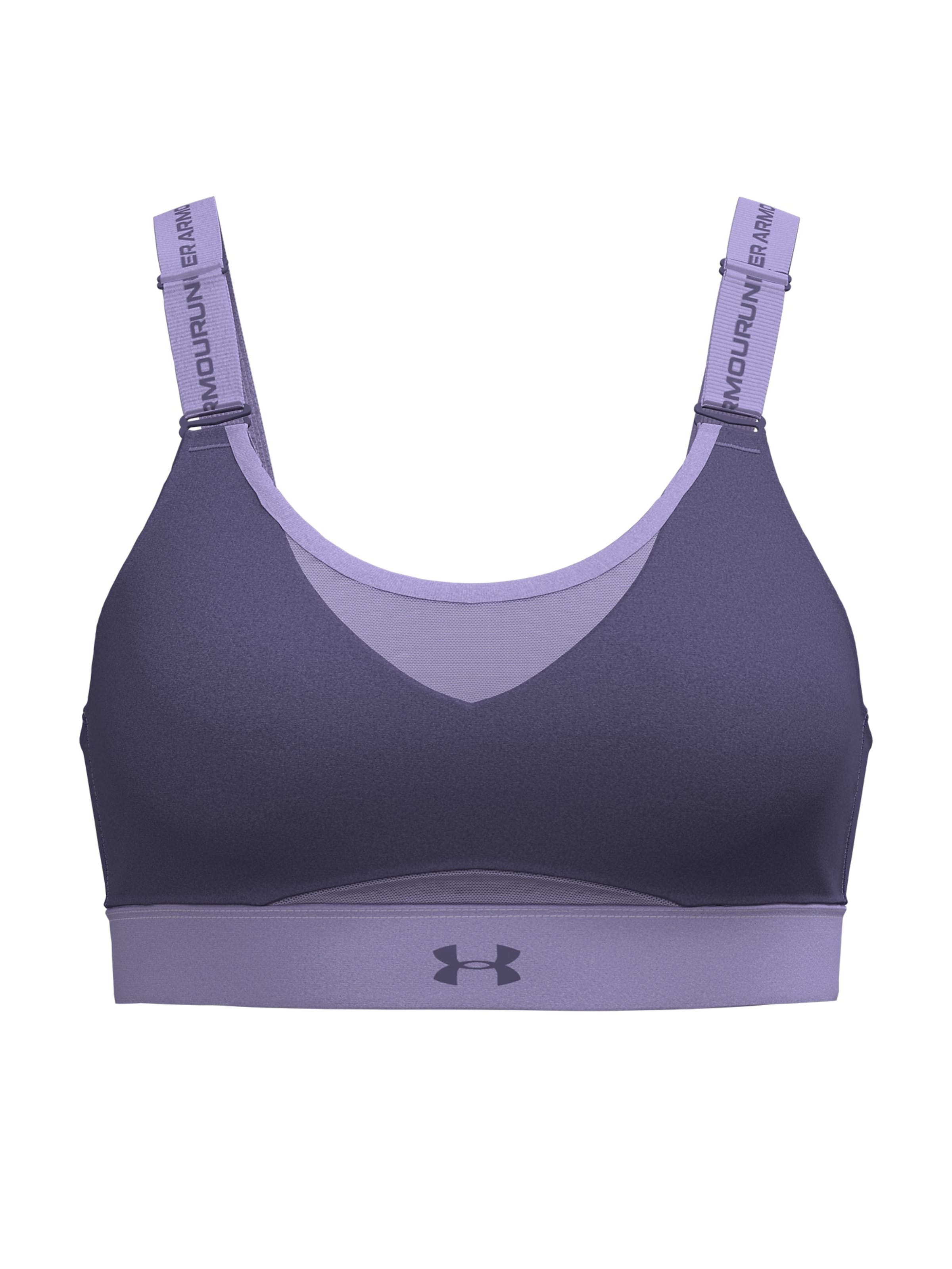 UNDER ARMOUR Sport bh 'Infinity 2.0' in Lila: voorkant