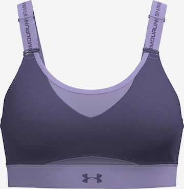 UNDER ARMOUR Sport bh 'Infinity 2.0' in Lila: voorkant