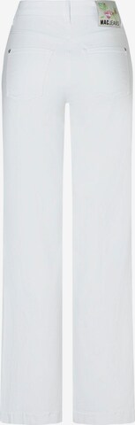 MAC Szeroka nogawka Jeansy w kolorze biały