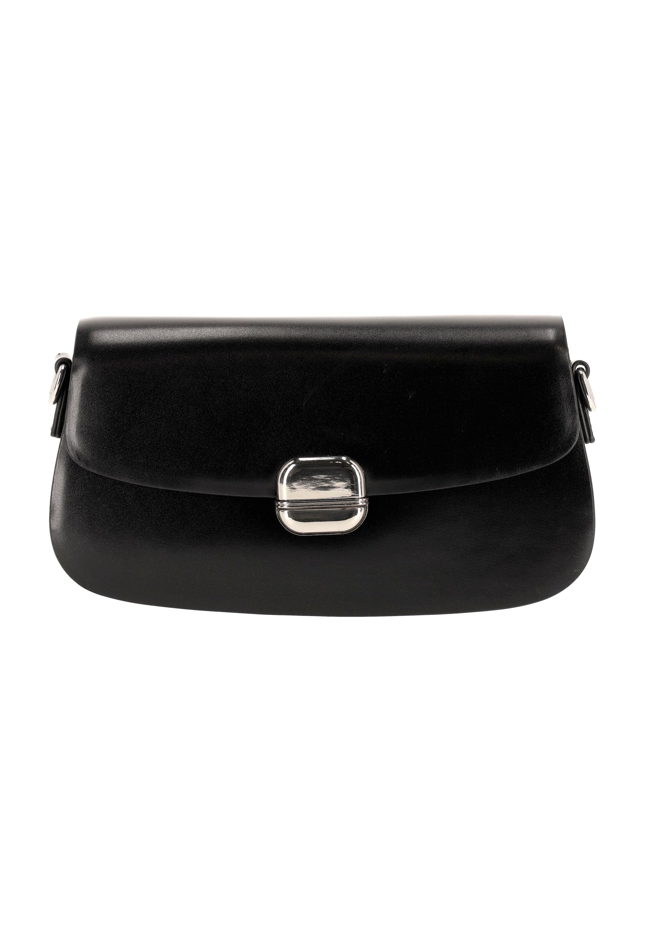 Sac à bandoulière usha BLACK LABEL en noir : devant