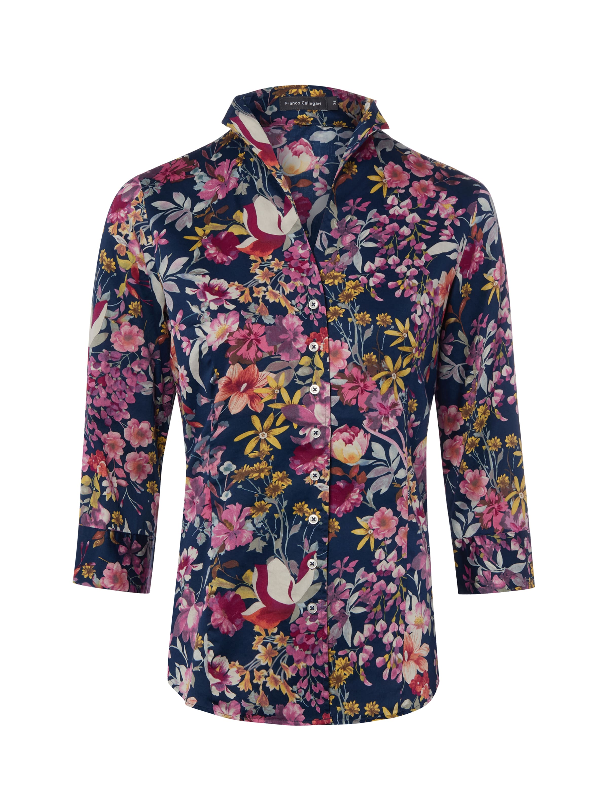 Franco Callegari Blouse in Gemengde kleuren: voorkant