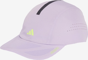 ADIDAS PERFORMANCE - Boné desportivo 'Running x Adizero' em roxo: frente