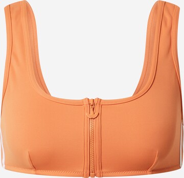 Bustier Hauts de bikini ADIDAS ORIGINALS en orange : devant