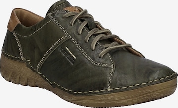 JOSEF SEIBEL Lace-Up Shoes in Green