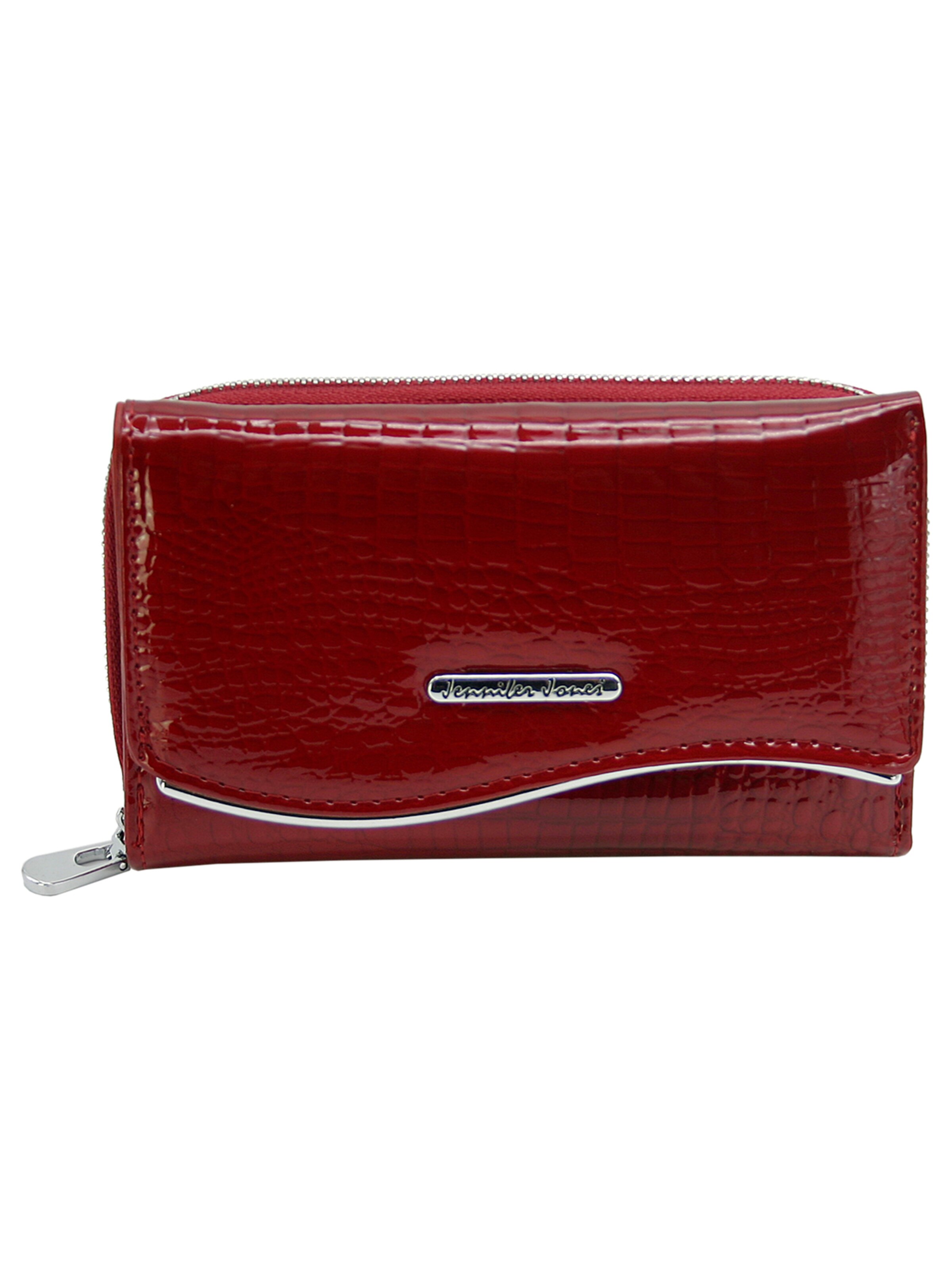 Jennifer Jones Wallet in Red: front