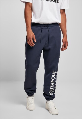 SOUTHPOLE Loosefit Broek in Blauw: voorkant