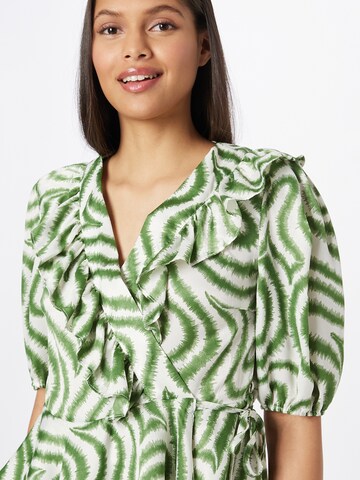 OBJECT Bluse 'PAPAYA' i grøn