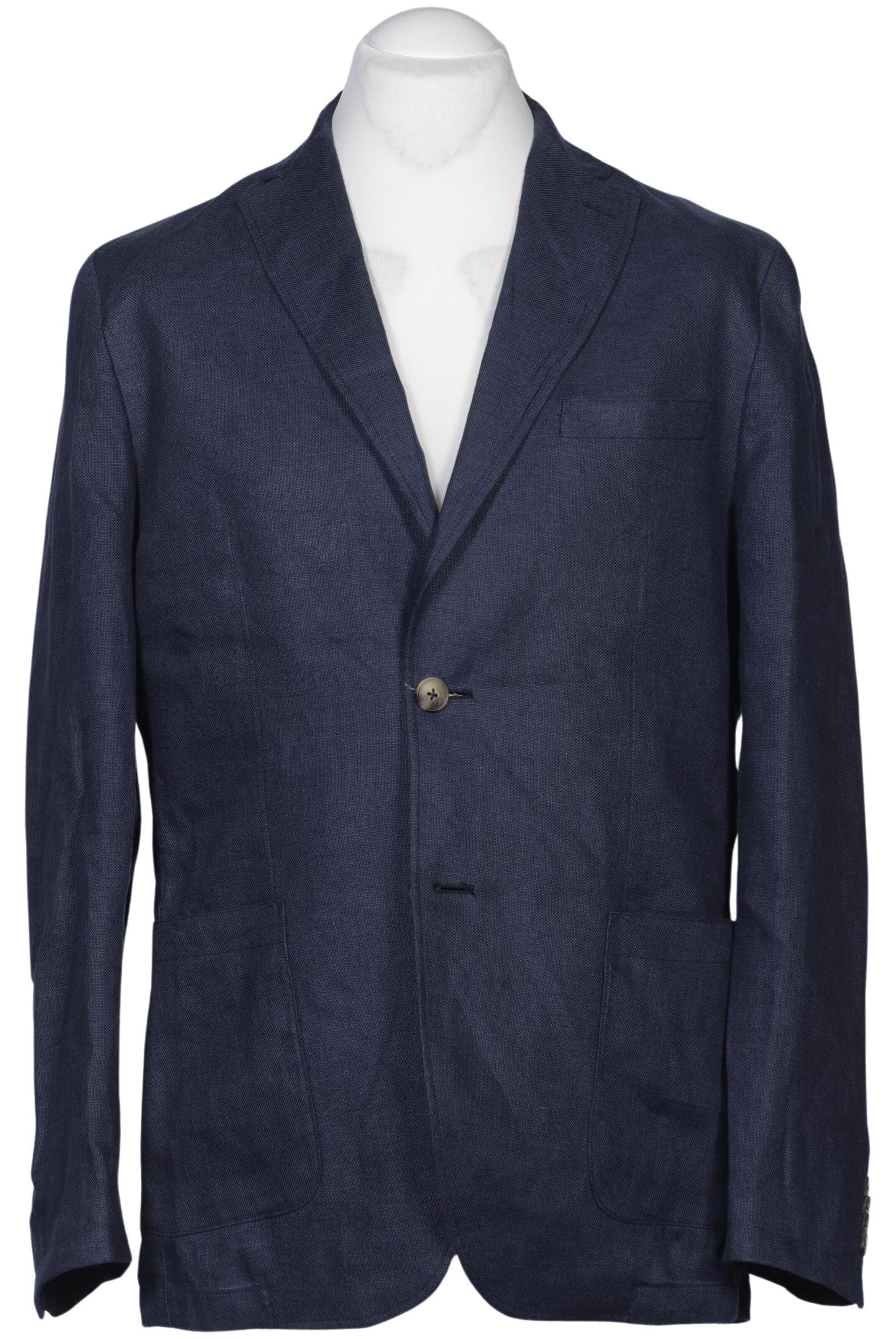 Marc O'Polo Suit Jacket in M-L in Blue: front