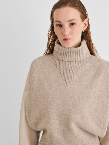 ROUGE EDIT - Chaleco de punto en beige