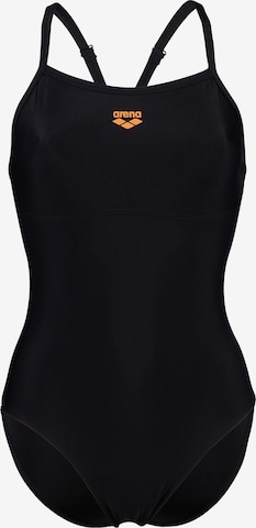 Maillot de bain sport 'LIGHTDROP' ARENA en noir : devant