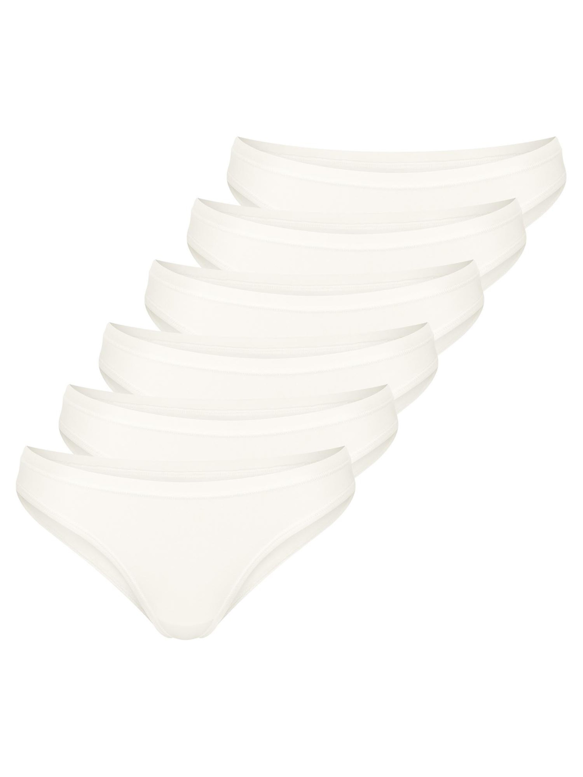 SLOGGI Slip 'GO Daily Cotton'‌‌‌‌‌‌‌‌‌‌ in Weiß: Vorderseite