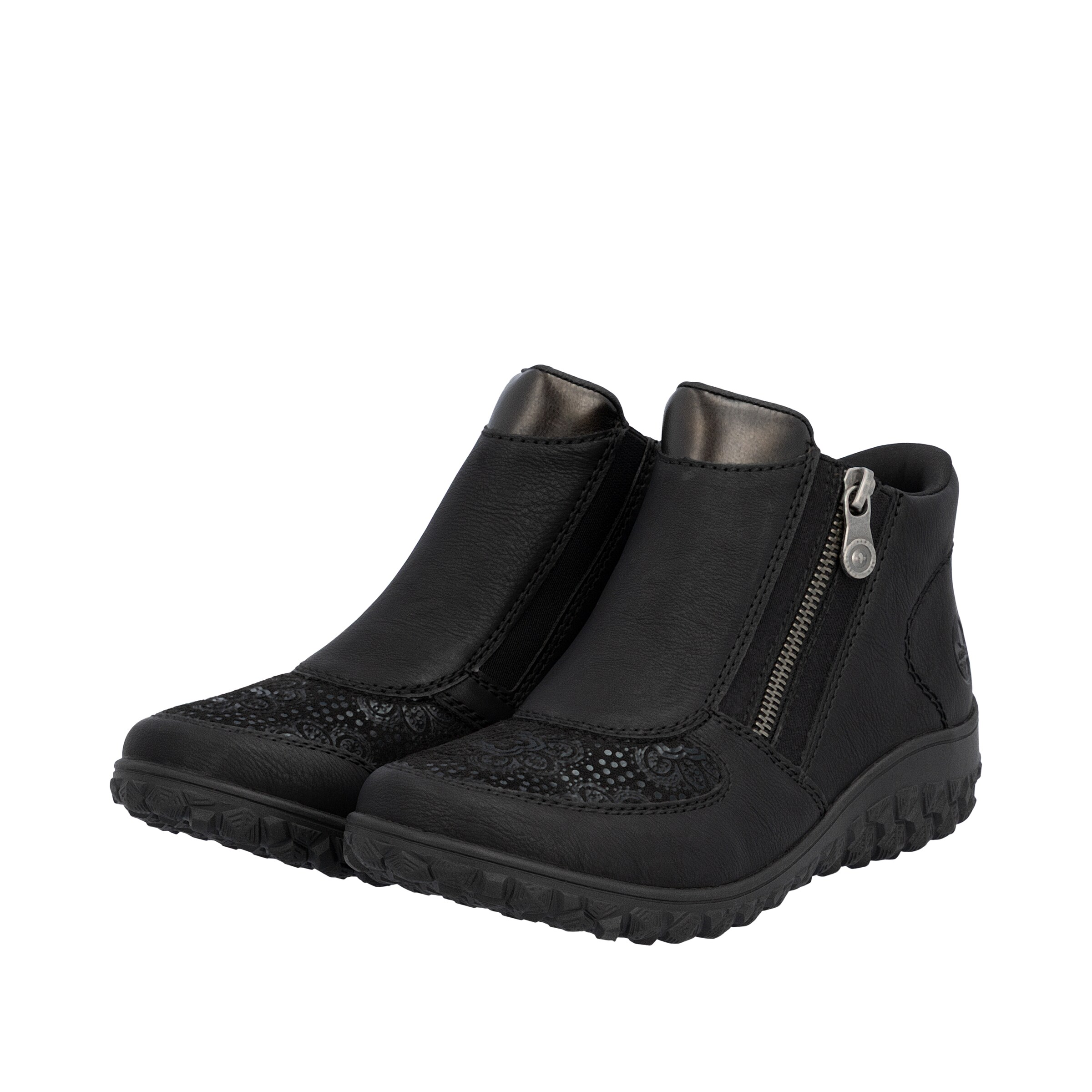 Rieker Ankle Boots in Black: front