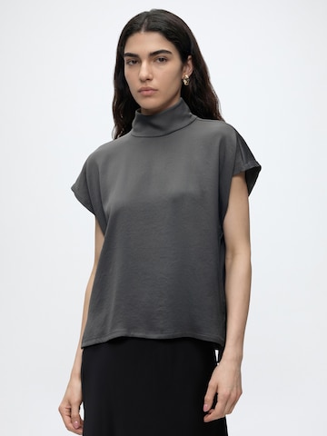 DRYKORN - Blusa 'ALARIA_1' em cinzento: frente