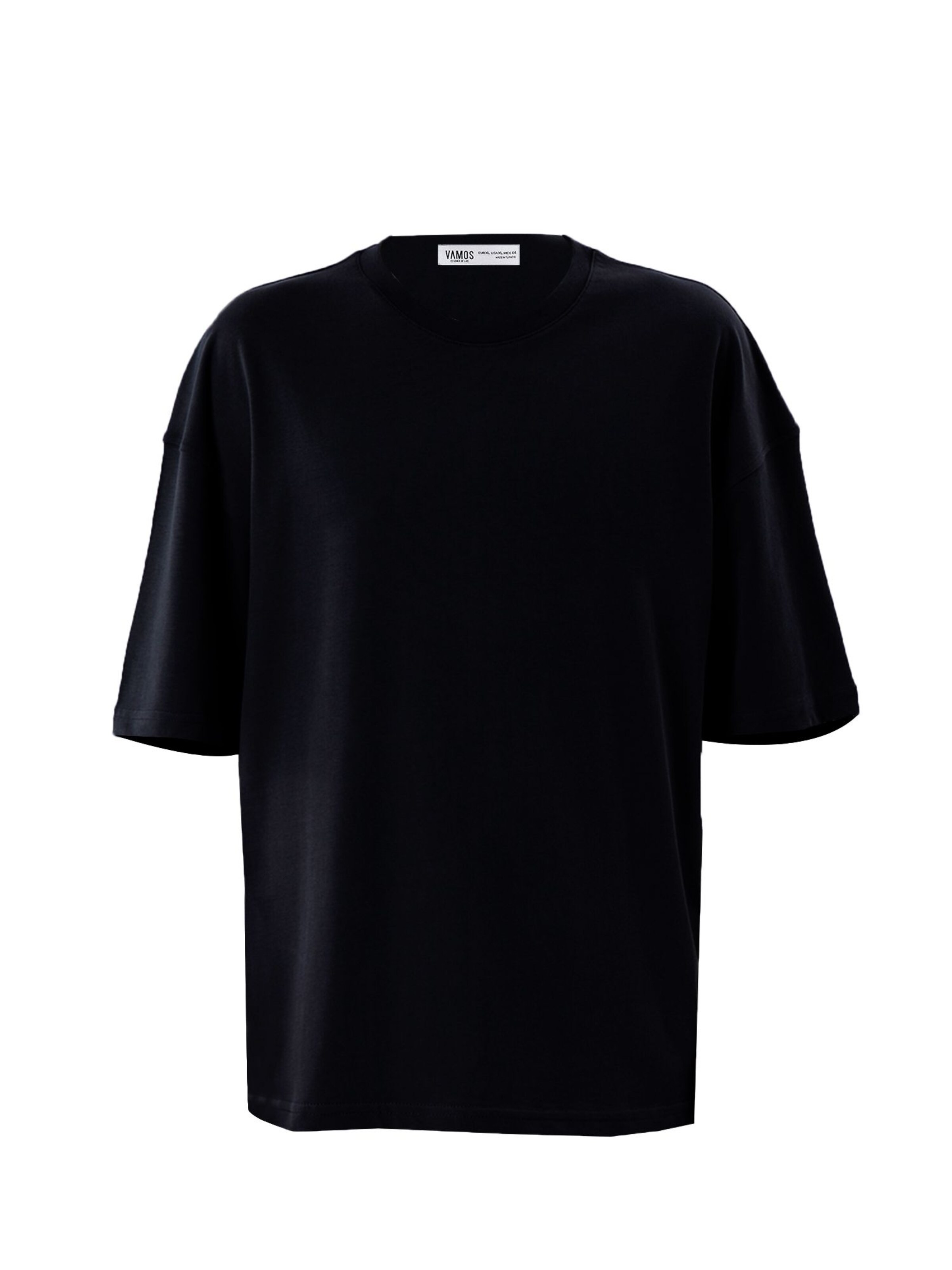 VAMOS CLO Tričko - Čierna: predná strana