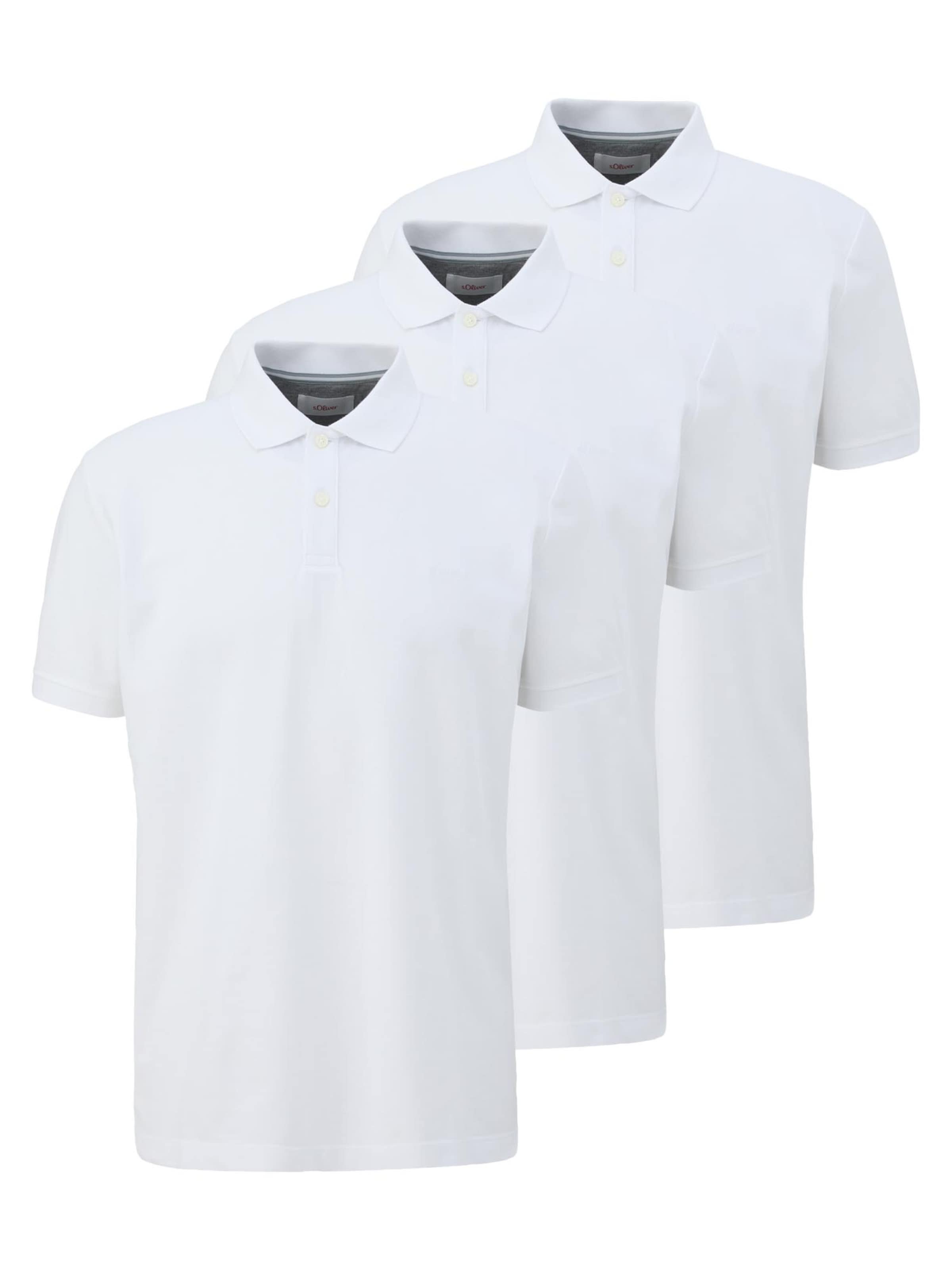 s.Oliver Shirt 'Basic' in White, Item view
