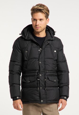 MO Winter jacket in Black: front