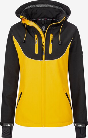 Rock Creek Outdoor Jacket in Yellow: front