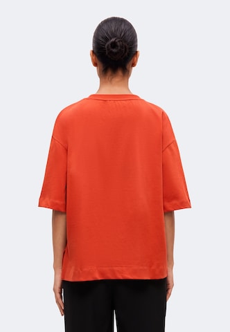 19V69 ITALIA - Camiseta talla grande 'Petonia Street' en naranja