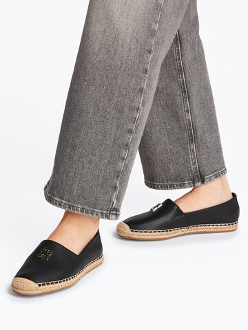 TOMMY HILFIGER - Alpargatas en negro