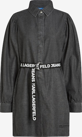 juoda KARL LAGERFELD JEANS Palaidinės tipo suknelė: priekis